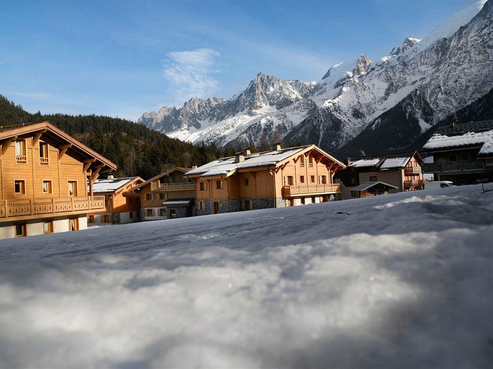 Cgh Residence Boutique Le Hameau De Pierre Blanche Les Houches Exterior foto