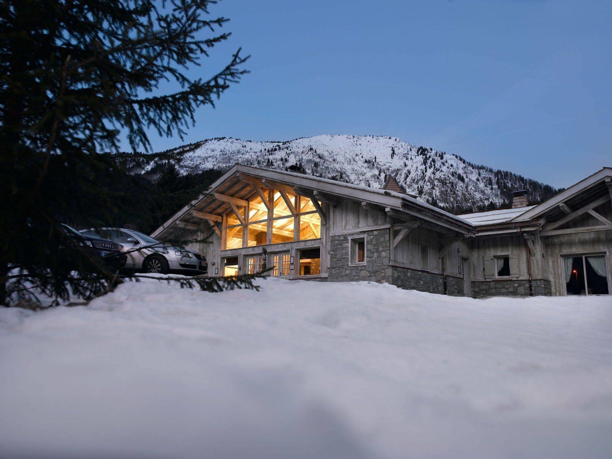 Cgh Residence Boutique Le Hameau De Pierre Blanche Les Houches Exterior foto